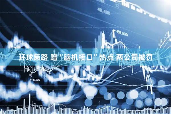 环球策路 蹭“脑机接口”热点 两公司被罚